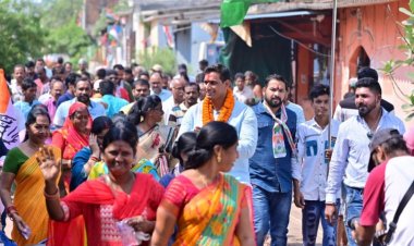 देवेंद्र यादव की विश्वास यात्रा को मिल रहा भारी जन समर्थन