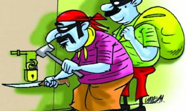 दुर्ग जिले की इस बैंक में चोरी का प्रयास, 2 चैनल गेट तोडऩे के बाद भी नकाबपोश रहे असफल