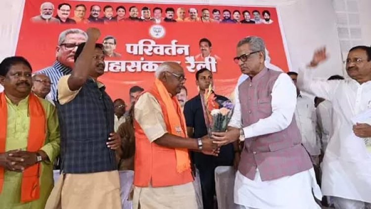 कांग्रेसी विधायक ने भाजपा का दामन थामा
