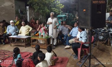 मुकेश चन्द्राकर के चुनाव प्रचार में वरिष्ठ कांग्रेसी उतरे मैदान में