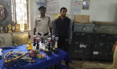 इंडियन प्राईड होटल में छापा, अवैध हुक्का बार के संचालक को दुर्ग पुलिस ने पकड़ा