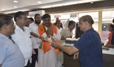 व्यापारी वर्ग की पीड़ा समझती है भारतीय जनता पार्टी - गजेंद्र यादव