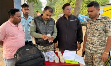 चेकिंग में पकड़ाया 7 लाख कैश