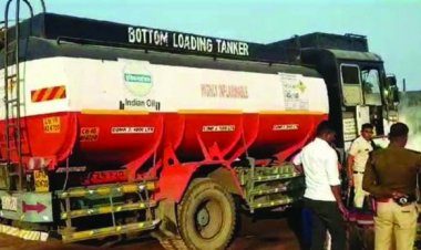 ढाबे पर पुलिस का छापा, 16 हजार लीटर पेट्रोल-डीजल जब्त