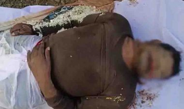 पुलिस ने कब्र खोदकर निकाली लाश, पुत्र ने हत्या कर दफना दिया था