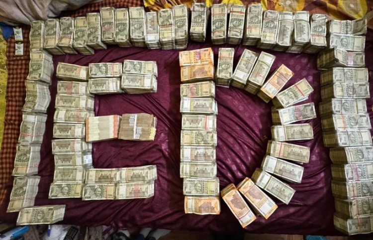 ईडी की टीम को भिलाई के कार चालक से मिले कुल 7.36 करोड़ कैश