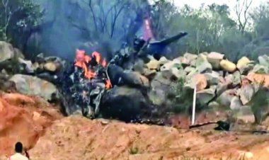 एयरफोर्स का ट्रेनर एयरक्राफ्ट हुआ क्रैश, 2 पायलट की मौत