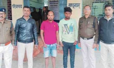 गौ तस्करी करते दो तस्कर गिरफ्तार