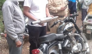 100 से अधिक प्रेशर हॉर्न और 45 मोडिफाईड वाहनों पर की गई कार्रवाई