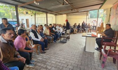 भिलाई इस्पात मजदूर संघ ने सासंद को समस्याओं से कराया अवगत