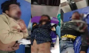 बाइक और स्कूटी की टक्कर में तीन युवकों की दर्दनाक मौत