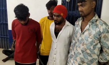 लूट के आरोपियों से मोबाइल एवं चांदी का चैन बरामद