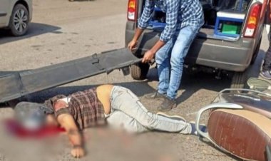 तेज रफ्तार ट्रेलर ने मोपेड सवार युवक को रौंदा, मौके पर ही मौत