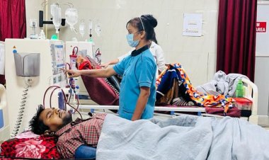 जिला अस्पताल में निःशुल्क डायलिसिस सेवा से हर महीने लगभग 400 नागरिक हो रहे लाभांवित