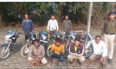 वाहन चोर गिरोह दुर्ग पुलिस के हत्थे चढ़ा, 4 गिरफ्तार, 6 बाइक बरामद