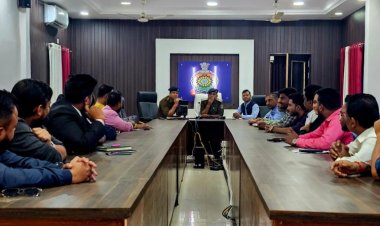 31 दिसंबर को शहर की कानून व्यवस्था को लेकर होटल मालिकों की ली गई बैठक