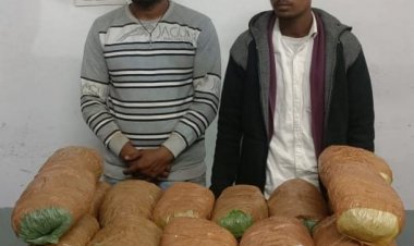 रायपुर के बस स्टैंड में पकड़ाया 80000 का गंजा, उड़ीसा के दो तस्कर गिरफ्तार