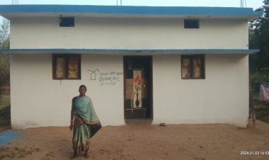 सोनीबाई का खुद का घर बनाने का सपना हुआ साकार
