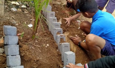 देवादा में बच्चों को बताया पौधरोपण का महत्व,पेड़-पौधों के आसपास क्यारी बनाकर दिया पर्यावरण संरक्षण का संदेश