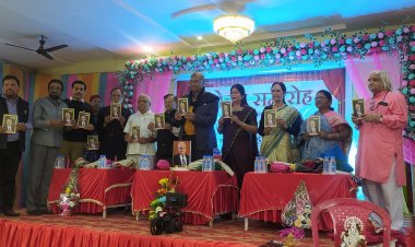 ताराचंद शर्मा मथुरिया की कृति महाबाहो कहानी संग्रह का विमोचन