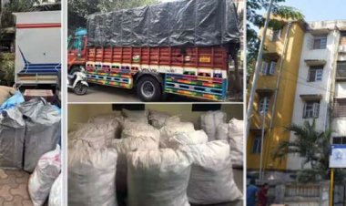 महाराष्ट्र-गुजरात बॉर्डर पर मुंबई पुलिस ने जब्त किया 10 करोड़ का गुटखा