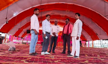 कल विशाल कलश यात्रा से शुरू होगा महाशिवपुराण ज्ञान कथा यज्ञ,देवांगन समाज द्वारा आयोजित कार्यक्रम के लिए भव्य तैयारी