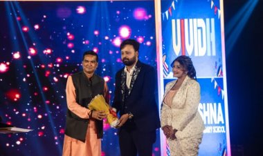 वार्षिकोत्सव में निखरती है छात्र – छात्राओं की प्रतिभा – रिकेश सेन, कृष्णा हायर सेकंडरी स्कूल के आयोजन में शामिल हुए विधायक, विविध के नाम से कला व संस्कृति की मंचीय प्रस्तुतियों ने मोह लिया मन