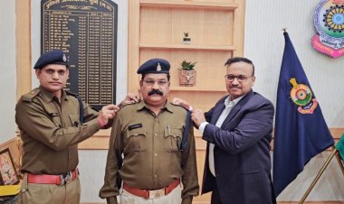 जिला दुर्ग पुलिस में 3 सहायक उप निरीक्षक को उप निरीक्षक के पद पर किया गया पदोन्नत