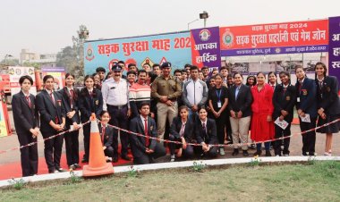 426 छात्र-छात्राओं ने किया यातायात नियम संबंधी प्रशिक्षण एवं प्रदर्शनी का अवलोकन