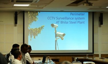 भिलाई इस्पात संयंत्र के भीतर चोरों एवं अनधिकृत प्रवेशित व्यक्तियों पर तीसरी आंख की रहेगी नजर, 24 घंटे 582 कैमरे करेंगे निगरानी, निदेशक प्रभारी ने किया एकीकृत “पेरीमीटर सीसीटीवी निगरानी प्रणाली” का उद्घाटन