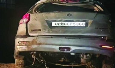 नहर में कार गिरने से 4 लोगों की मौत, शादी समारोह से लौटते व्यक्त हुआ हादासा