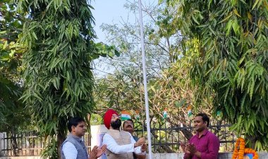 छत्तीसगढ़ राज्य खाद्य आयोग में हर्षोल्लास के साथ मनाया गया गणतंत्र दिवस