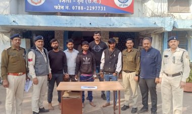 बर्थडे पार्टी के दौरान चाकू से प्राणघातक हमला करने वाले 4 आरोपी गिरफ्तार