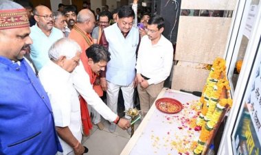 दुर्ग में लोकसभा चुनाव कार्यालय का उदघाटन कर उपमुख्यमंत्री विजय शर्मा ने किया चुनाव का शंखनाद