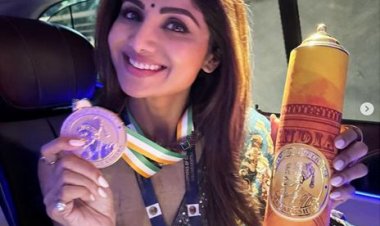 अभिनेत्री शिल्पा शेट्टी 'चैंपियंस ऑफ चेंज 2023' पुरस्कार से हुईं सम्मानित