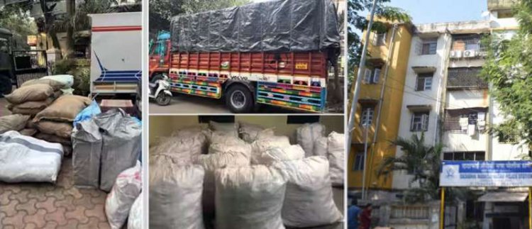 महाराष्ट्र-गुजरात बॉर्डर पर मुंबई पुलिस ने जब्त किया 10 करोड़ का गुटखा
