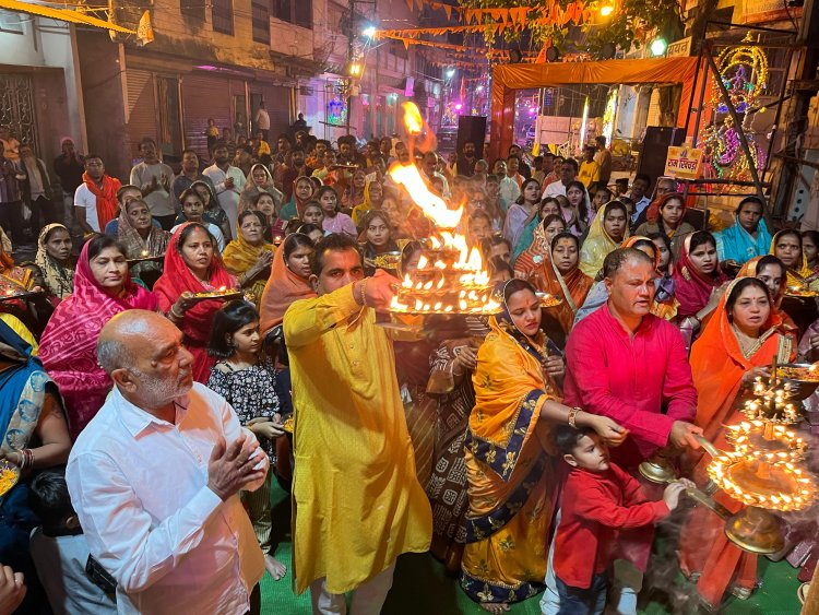 रामलला के आने की खुशी में जगमगा उठा दुर्ग का गंजपारा, चारों ओर लगे जय श्री राम के नारे