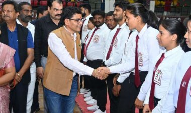 खेल जीवन का अभिन्न हिस्सा-मंत्री टंकराम वर्मा