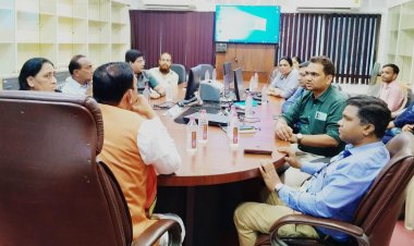 स्वास्थ्य मंत्री  श्याम बिहारी जायसवाल ने किया अम्बेडकर अस्पताल का औचक निरीक्षण, दिए आवश्यक निर्देश