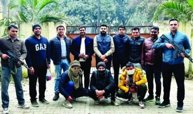 पंजाब पुलिस ने गैंगस्टर गोल्डी बराड़ के तीन गुर्गों को किया गिरफ्तार