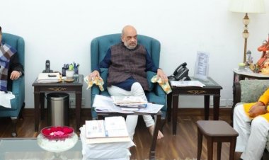 छत्तीसगढ़ के मुख्यमंत्री विष्णुदेव साय ने नई दिल्ली में केंद्रीय गृहमंत्री श्री अमित शाह से उनके निवास पर सौजन्य मुलाकात की