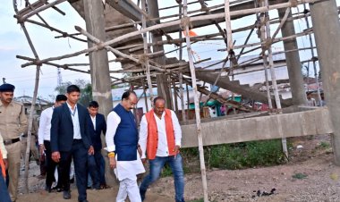 उप मुख्यमंत्री अरुण साव के निर्देश के बाद पानी टंकी के निर्माण में आई तेजी