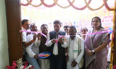 राजस्व मंत्री ने किया सामाजिक भवन, अतिरिक्त कक्ष एवं प्रेस क्लब भवन का लोकार्पण