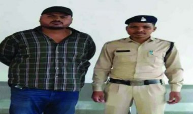 अफीम तस्कर चढ़ा पुलिस के हत्थे