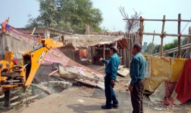 अब बिलासपुर में भी अपराधियों के खिलाफ बुलडोजर की कार्रवाई की हुई शुरूआत