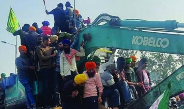 किसान आंदोलन : शंभू बॉर्डर बना जंग का मैदान
