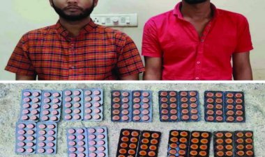 नशीला टेबलेट बेचने वाले 2 तस्कर गिरफ्तार