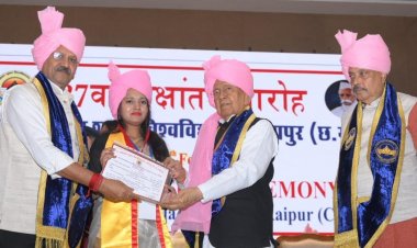 छत्तीसगढ़ के राज्यपाल के रूप में श्री हरिचंदन के कार्यकाल को एक वर्ष पूरे हुए