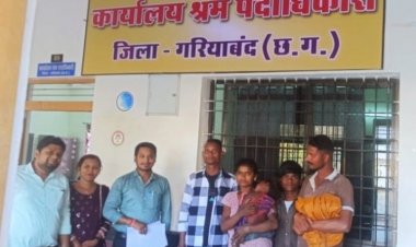 तेलंगाना में बंधक बनाए गए छत्तीसगढ़ के 15 मजदूर और 10 बच्चों को छुड़ाया गया