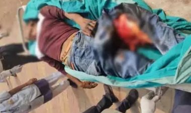 भिलाई के कोसानाला टोल प्लाजा में कंटेनर ने युवक को कुचला, आधे घंटे तक पड़ा था बॉडी